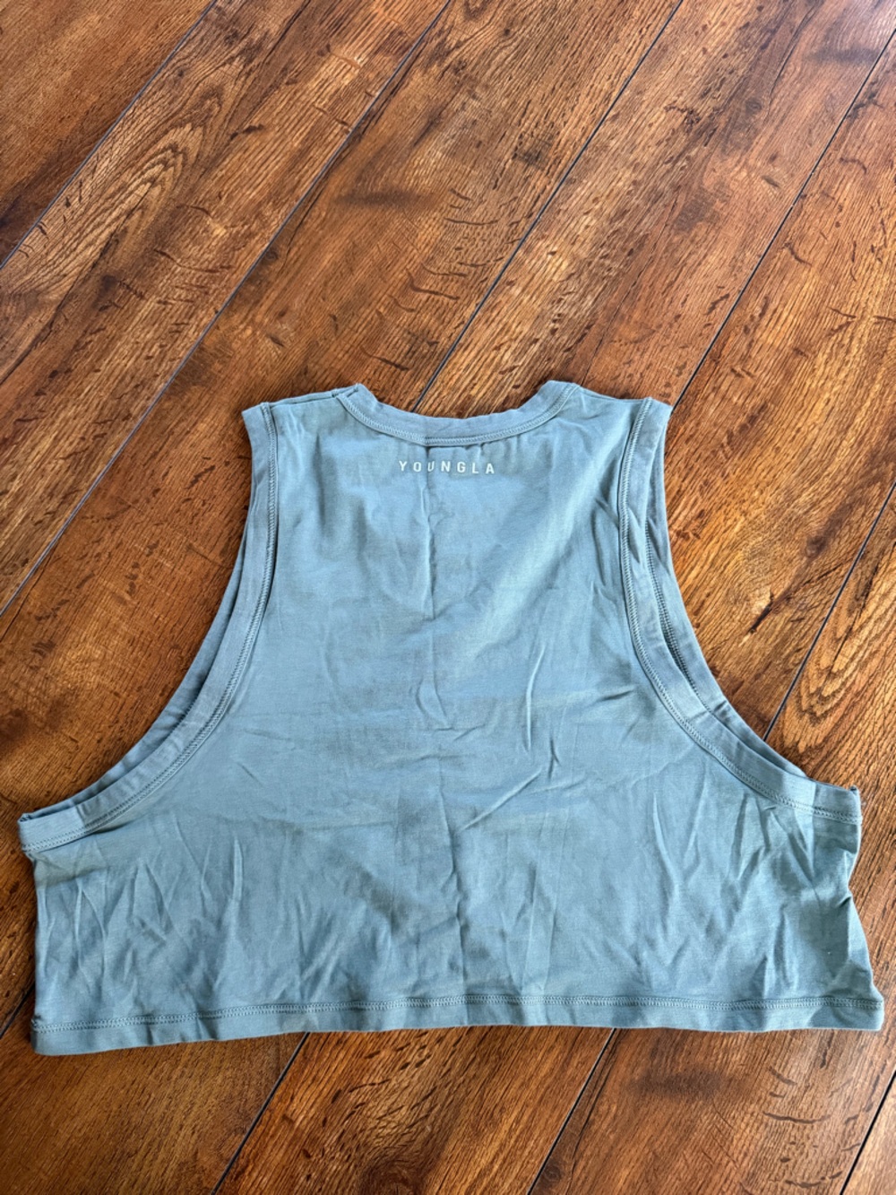 YoungLA light blue  Crop Top